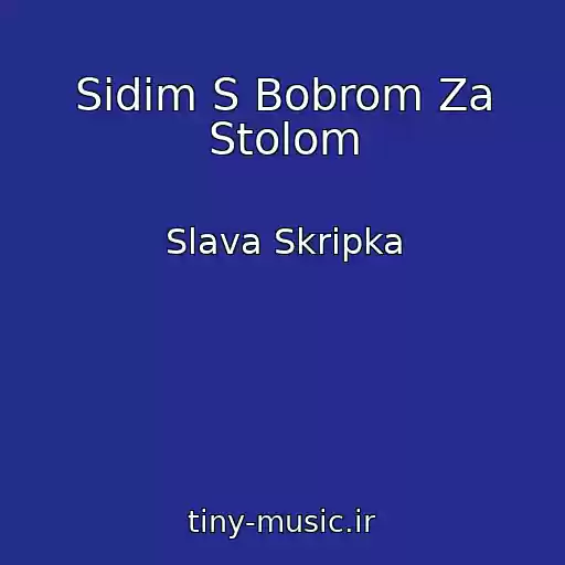 کاور آهنگ Sidim S Bobrom Za Stolom از Slava Skripka