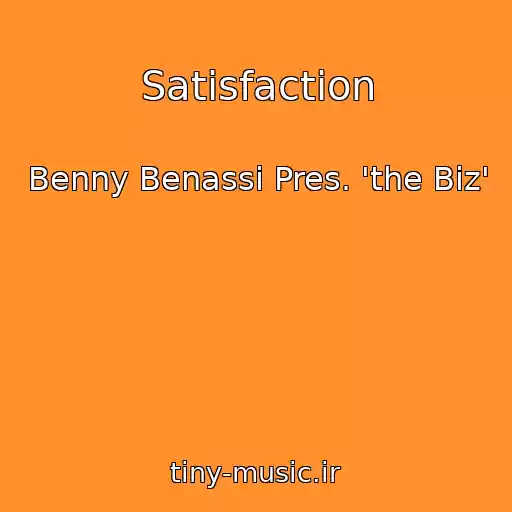 کاور آهنگ Satisfaction از Benny Benassi Pres. 'the Biz'