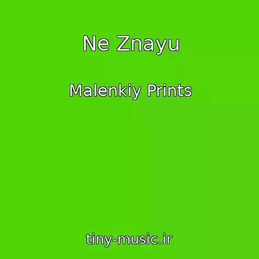 کاور آهنگ Ne Znayu از Malenkiy Prints