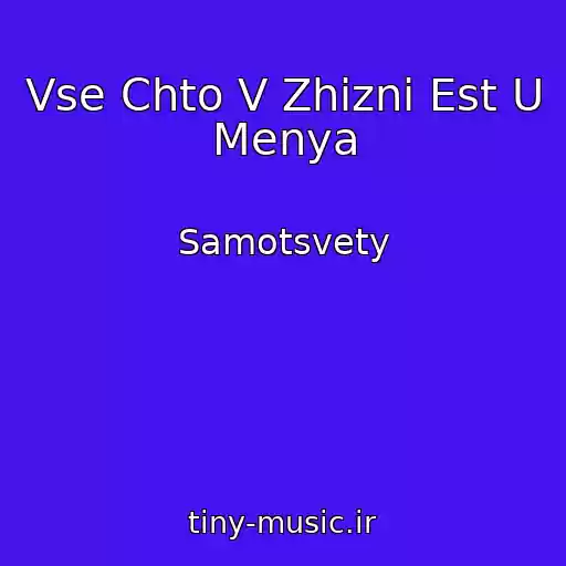 کاور آهنگ Vse Chto V Zhizni Est U Menya از Samotsvety