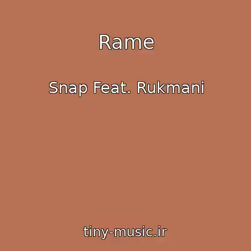 کاور آهنگ Rame از Snap Feat. Rukmani