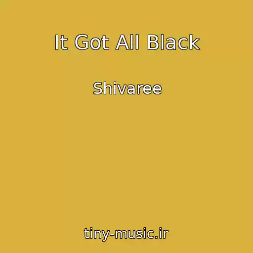 کاور آهنگ It Got All Black از Shivaree
