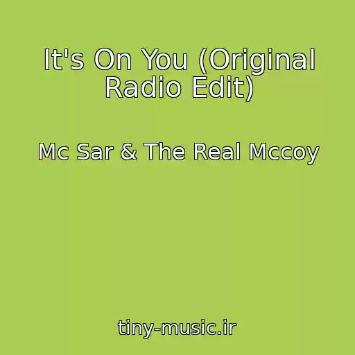 کاور آهنگ It's On You (Original Radio Edit) از Mc Sar & The Real Mccoy