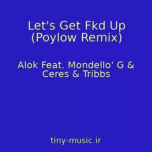 کاور آهنگ Let's Get Fkd Up (Poylow Remix) از Alok Feat. Mondello' G & Ceres & Tribbs