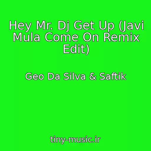 کاور آهنگ Hey Mr. Dj Get Up (Javi Mula Come On Remix Edit) از Geo Da Silva & Saftik