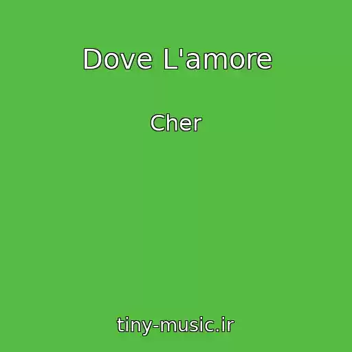 کاور آهنگ Dove L'amore از Cher