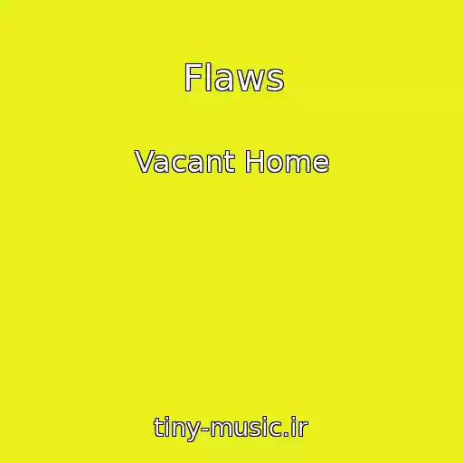 کاور آهنگ Flaws از Vacant Home