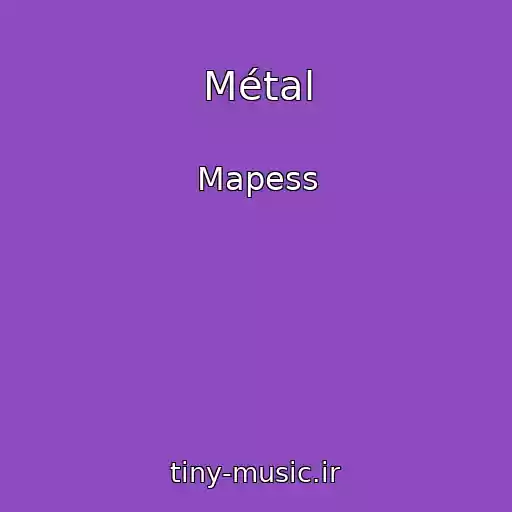 کاور آهنگ Métal از Mapess