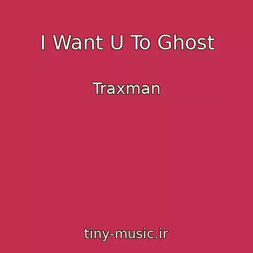 کاور آهنگ I Want U To Ghost از Traxman