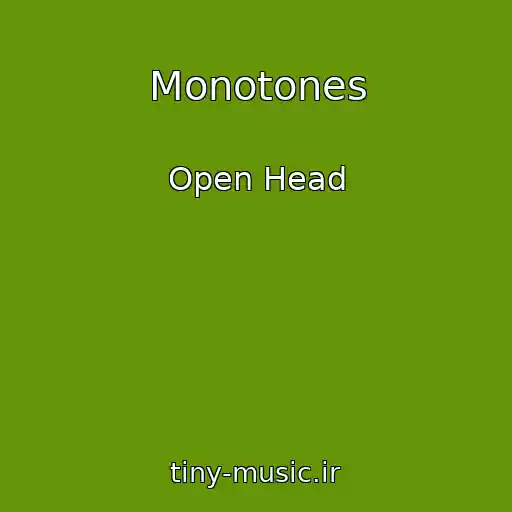 کاور آهنگ Monotones از Open Head