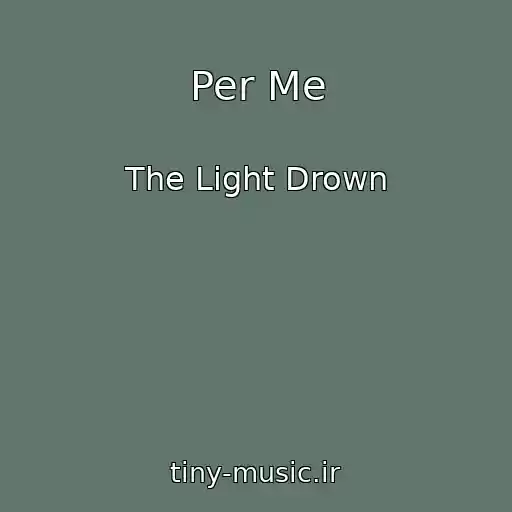 کاور آهنگ Per Me از The Light Drown