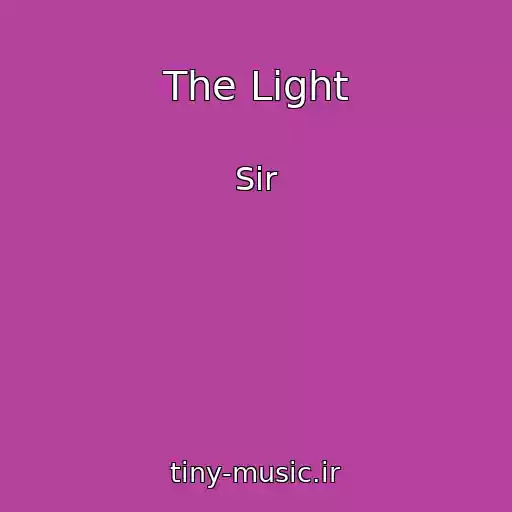 کاور آهنگ The Light از Sir