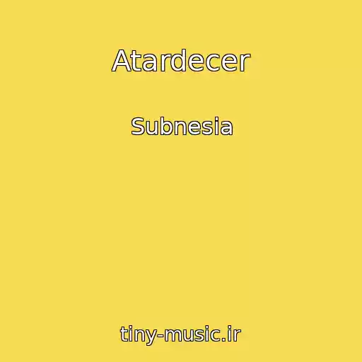 کاور آهنگ Atardecer از Subnesia