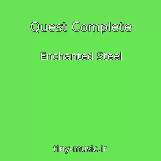 کاور آهنگ Quest Complete از Enchanted Steel