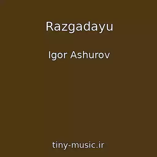 کاور آهنگ Razgadayu از Igor Ashurov