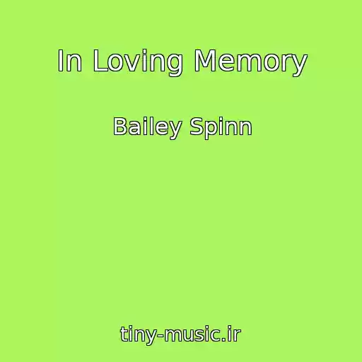 کاور آهنگ In Loving Memory از Bailey Spinn