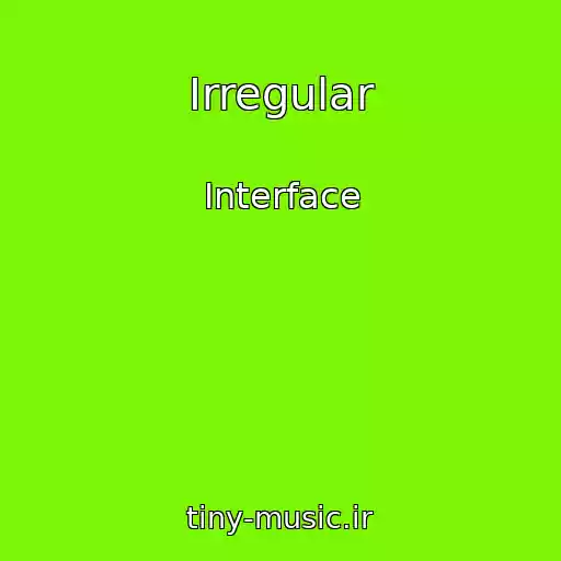 کاور آهنگ Irregular از Interface