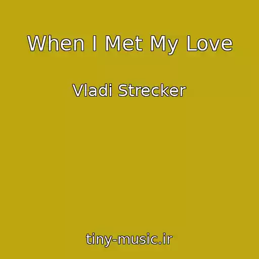 کاور آهنگ When I Met My Love از Vladi Strecker