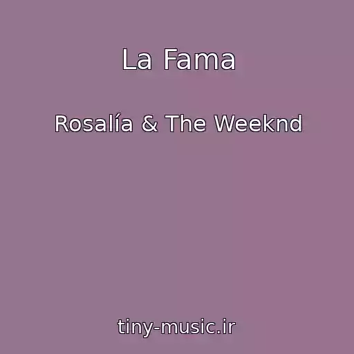 کاور آهنگ La Fama از Rosalía & The Weeknd
