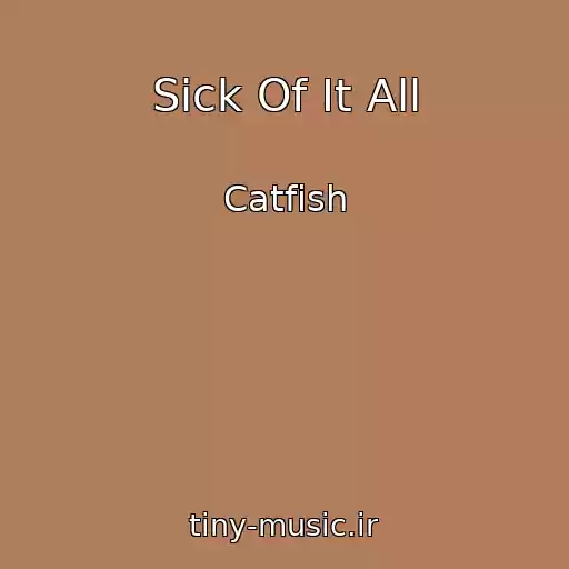 کاور آهنگ Sick Of It All از Catfish