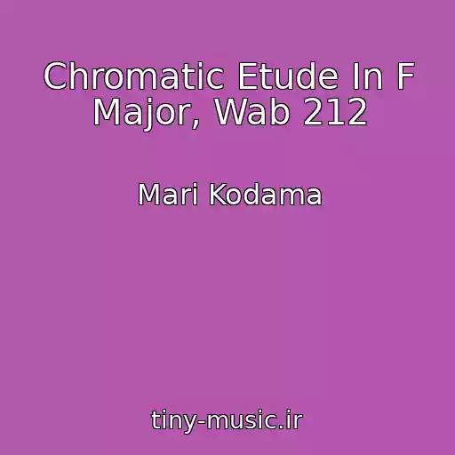 کاور آهنگ Chromatic Etude In F Major, Wab 212 از Mari Kodama