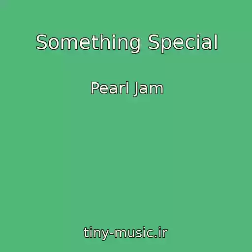 کاور آهنگ Something Special از Pearl Jam