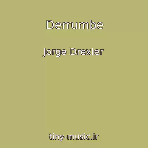 کاور آهنگ Derrumbe از Jorge Drexler