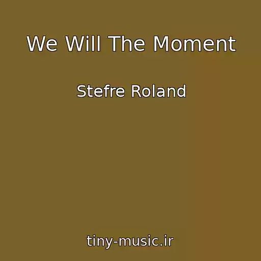 کاور آهنگ We Will The Moment از Stefre Roland