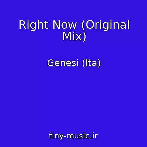 کاور آهنگ Right Now (Original Mix) از Genesi (Ita)