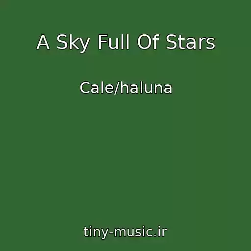 کاور آهنگ A Sky Full Of Stars از Cale/haluna