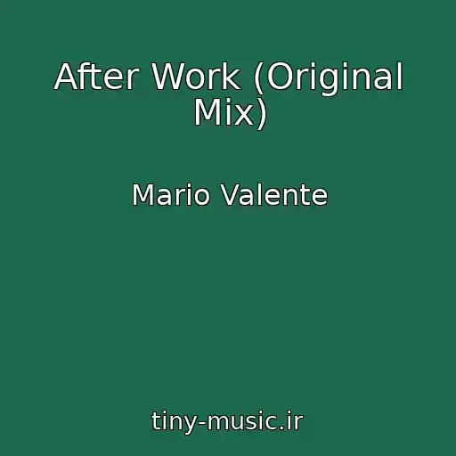 کاور آهنگ After Work (Original Mix) از Mario Valente