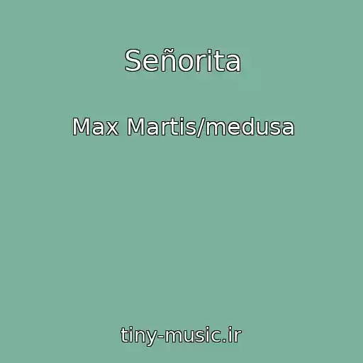 کاور آهنگ Señorita از Max Martis/medusa