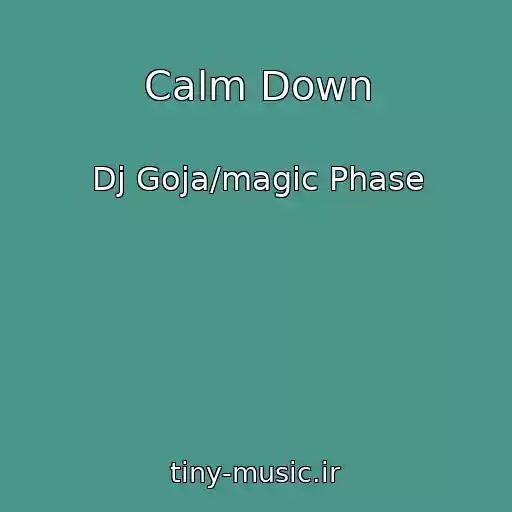 کاور آهنگ Calm Down از Dj Goja/magic Phase