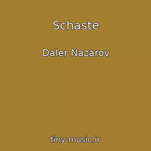 کاور آهنگ Schaste از Daler Nazarov