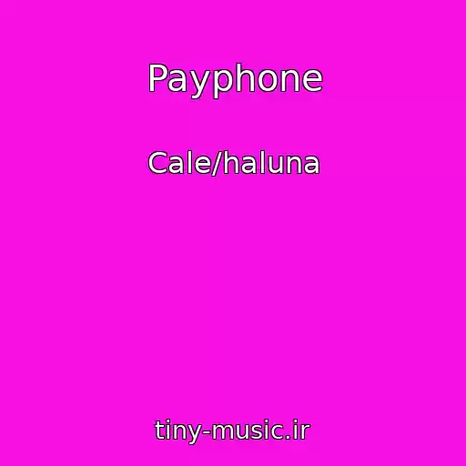 کاور آهنگ Payphone از Cale/haluna