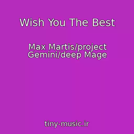 کاور آهنگ Wish You The Best از Max Martis/project Gemini/deep Mage