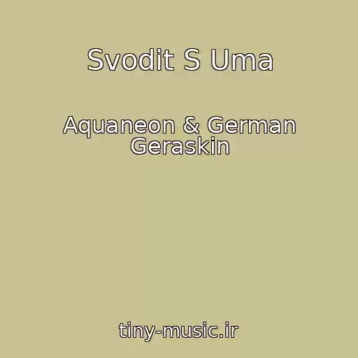 کاور آهنگ Svodit S Uma از Aquaneon & German Geraskin