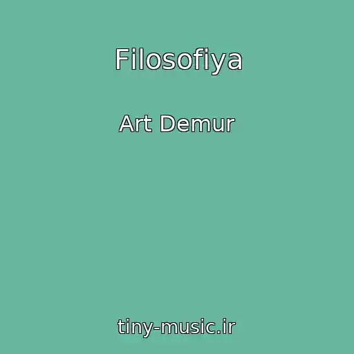 کاور آهنگ Fіlosofіya از Art Demur