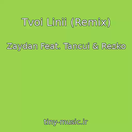 کاور آهنگ Tvoi Linii (Remix) از Zaydan Feat. Tancui & Rezko