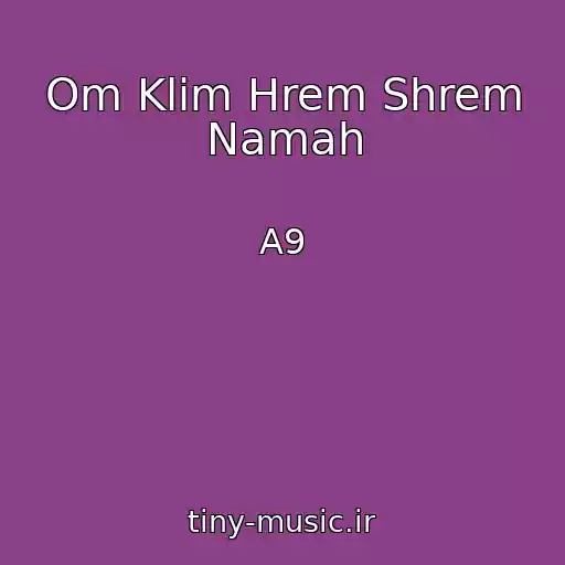 کاور آهنگ Om Klim Hrem Shrem Namah از A9