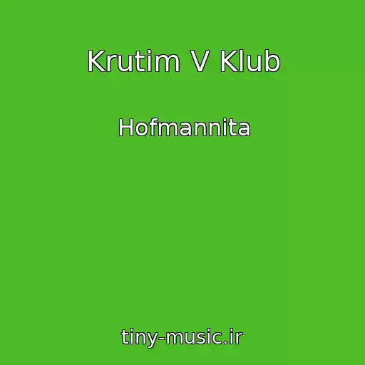 کاور آهنگ Krutim V Klub از Hofmannita