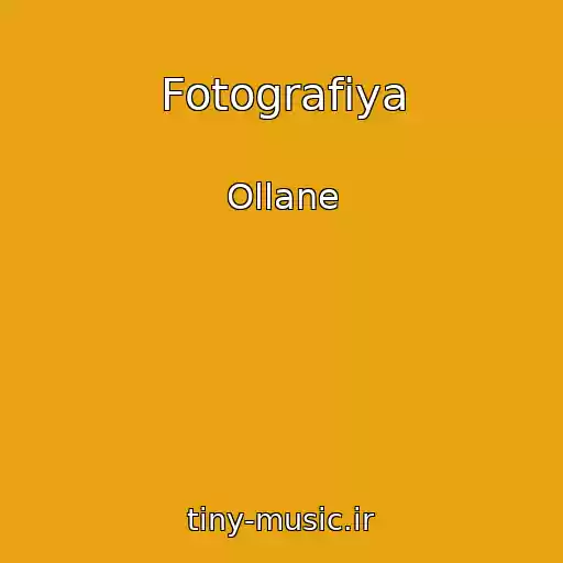 کاور آهنگ Fotografiya از Ollane