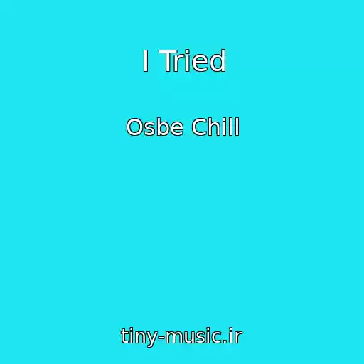 کاور آهنگ I Tried از Osbe Chill
