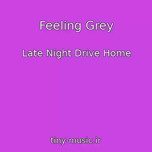 کاور آهنگ Feeling Grey از Late Night Drive Home