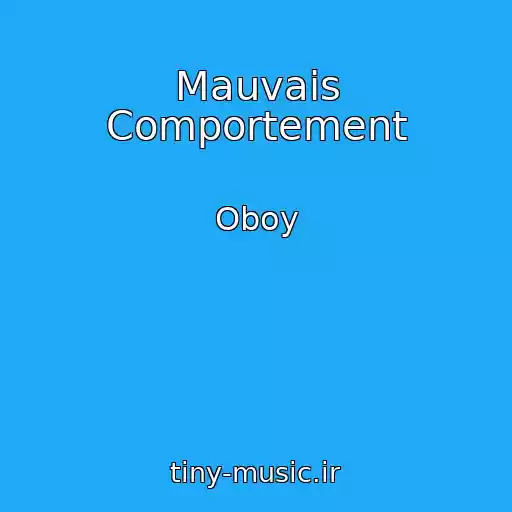کاور آهنگ Mauvais Comportement از Oboy