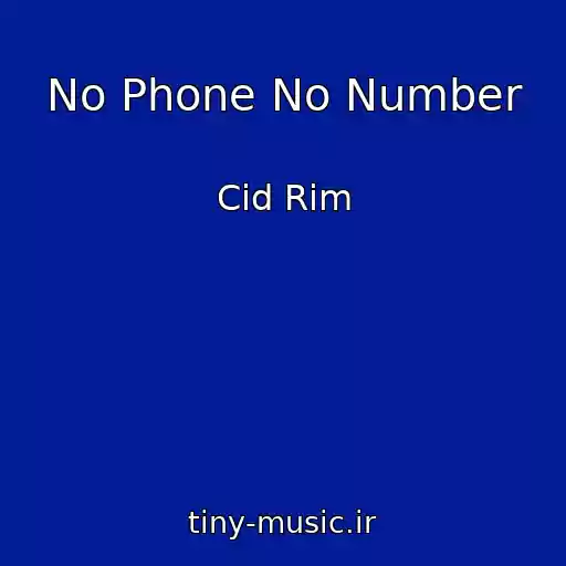 کاور آهنگ No Phone No Number از Cid Rim