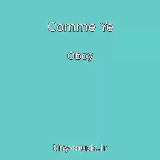 کاور آهنگ Comme Ye از Oboy
