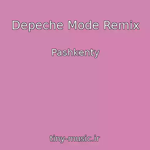 کاور آهنگ Depeche Mode Remix از Pashkenty