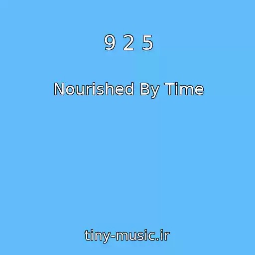 کاور آهنگ 9 2 5 از Nourished By Time
