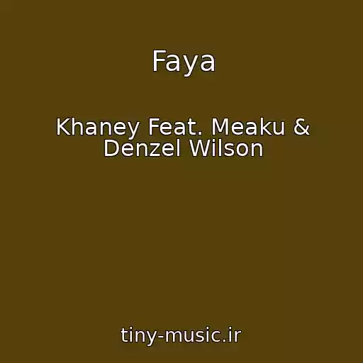 کاور آهنگ Faya از Khaney Feat. Meaku & Denzel Wilson